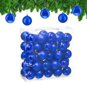 Relaxdays KOULE modré 50dílná-sada plast obraz