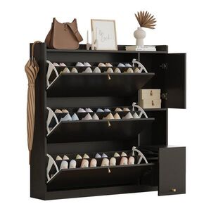 FLIEKS BOTNÍK Černý 3 Výklopy S LAVICÍ 119x24x122cm obraz