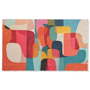 MuchoWow ROHOŽKA Tvary - barevné - abstraktní - letadla 150x90 cm obraz