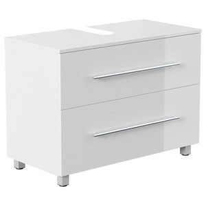 MID.YOU SKŘÍŇKA POD UMYVADLO, vysoce lesklá bílá, vysoce lesklá bílá, 85/63/41, 6 cm obraz