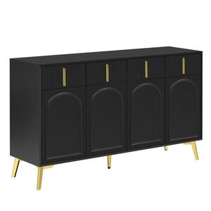 Urban Meuble KOMODA černá, 140/37, 8/82 cm obraz