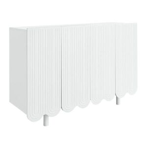 Urban Meuble SIDEBOARD s kovovými nožičkami a drážkovaným designem obraz