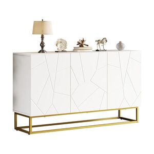 Urban Meuble SIDEBOARD bílý 130/35/76 CM obraz