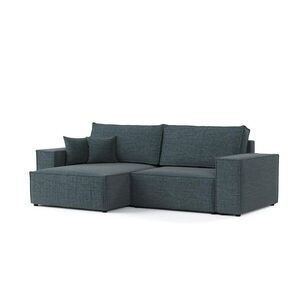 AltaBeds ROHOVÁ SEDAČKA CAVO, textil, Modrošedá obraz