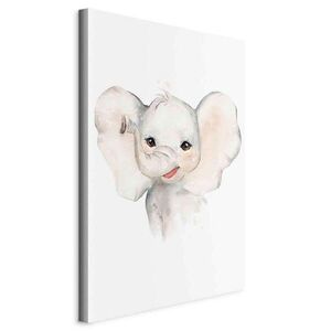 artgeist MALBA NA PLÁTNĚ, abstraktní, zvířata, 40/60/1, 2 cm obraz