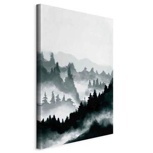artgeist MALBA NA PLÁTNĚ, krajina a příroda, abstraktní, 40/60/1, 2 cm obraz