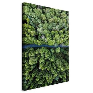 artgeist MALBA NA PLÁTNĚ, krajina a příroda, abstraktní, 40/60/1.2 cm obraz