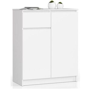 RAUMHIRSCH FURNITURE KOMODA bílá 99/80/40 obraz