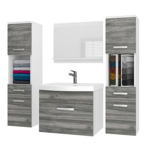B BELINI GROUP KOUPELNOVÝ NÁBYTEK Koupelnová SADA PRI M6, Glamour dřevo matné, 120 cm obraz