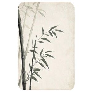 OnlyWow WC PŘEDLOŽKA Japandi - Bambus - béžová 50x80 cm obraz