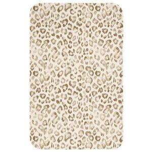 OnlyWow WC PŘEDLOŽKA Leopard - Classic - Béžová 50x80 cm obraz