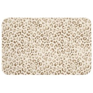 OnlyWow WC PŘEDLOŽKA Leopard - Classic - Béžová 80x50 cm obraz