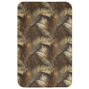 OnlyWow WC PŘEDLOŽKA Tropical - Listy - zlaté 50x80 cm obraz