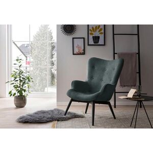 Livetastic KŘESLO, textil, lesní zelená obraz