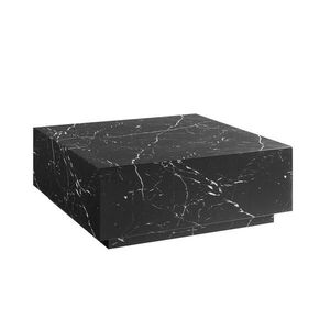 Livetastic KONFERENČNÍ STOLEK, černá, kompozitní dřevo, 90/90/35 cm obraz