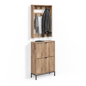 Livinity® ŠATNÍ SKŘÍŇ Aterno Dub Viking Sada, 2 díly obraz