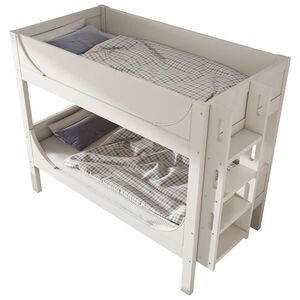 STILVORA ETAGENBETT 90/200 cm & 90/200 cm in Weiß Kinderbett mit flexibler Leiter und trennbarer Konstruktion obraz