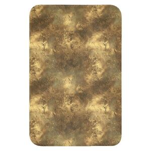 OnlyWow WC PŘEDLOŽKA Antique - metalický vzhled - Gold 40x60 cm obraz