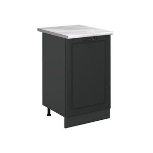 Vicco SPODNÍ SKŘÍŇKA KUCHYŇSKÉ LINKY R-Line, Antracitový venkovský dům/Antracit, 50 cm pracovná doska Mramor obraz