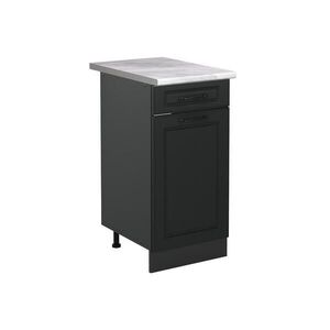 Vicco SPODNÍ SKŘÍŇKA KUCHYŇSKÉ LINKY R-Line, Antracitový venkovský dům/Antracit, 40 cm pracovná doska Mramor obraz