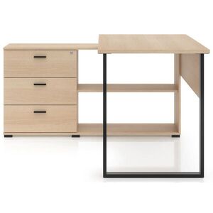 Selsey ROHOVÝ psací stůl Odelis, dub, 167 cm obraz