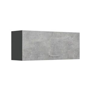 Vicco VĚŠÁK NA STĚNU R-Line, Beton/Antracit, 100 cm Plochý obraz