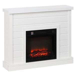HOMCOM ELEKTRICKÝ KRB s topením a efektem plamenů 1800 W obraz