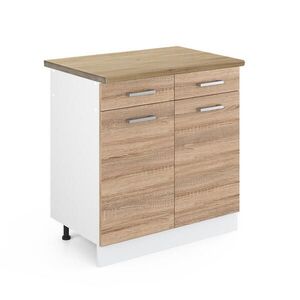 Vicco SPODNÍ SKŘÍŇKA KUCHYŇSKÉ LINKY R-Line Sonoma 80 cm , PD Dub obraz