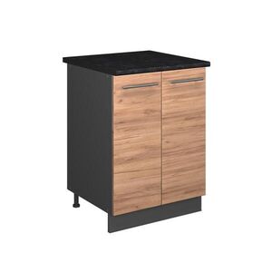 Vicco SKŘÍŇKA POD DŘEZ Fame-Line, Zlatý mocný dub/Antracit, 60 cm obraz