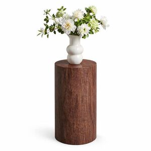 STILVORA KONFERENČNÍ STŮL v barvě ořechu minimalistický design do obýváku 30x30x55 cm obraz