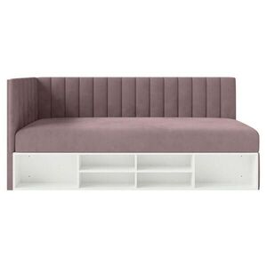 Selsey POSTEL PRO MLÁDEŽ Ventrio fialová sametový potah Easy-Clean 90x200 cm obraz