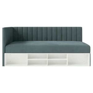 Selsey POSTEL PRO MLÁDEŽ Ventrio modrošedá sametový potah Easy-Clean 90x200 cm obraz