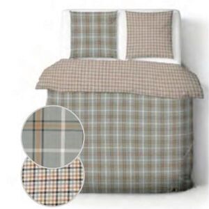 MISTRAL POVLEČENÍ, flanel, šedavě hnědá, šedozelená, 140/200 cm obraz