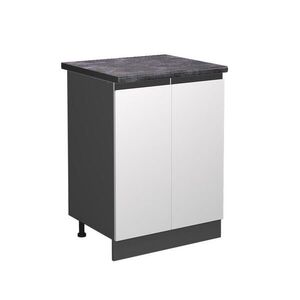 Vicco SPODNÍ SKŘÍŇKA KUCHYŇSKÉ LINKY R-Line Bílá 60 cm , PD Antracit obraz