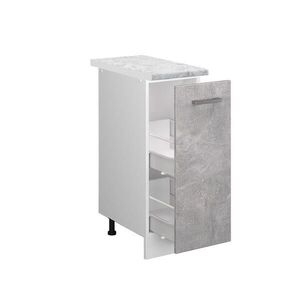Vicco LÉKÁRNIČKOVÁ SKŘÍŇKA R-Line Beton 30 cm s pracovní deskou obraz