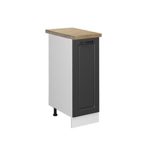 Vicco LÉKÁRNIČKOVÁ SKŘÍŇKA R-Line Antracitový venkovský dům 30 cm , PD Dub obraz