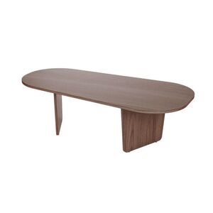 Calicosy KONFERENČNÍ stolek se zaoblenou deskou, délka 130 cm - AMÉLIA obraz