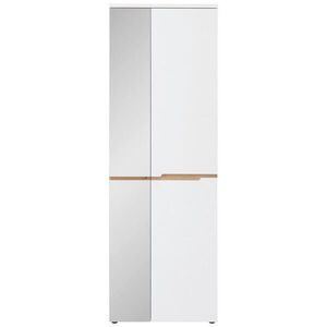 Voleo SKŘÍŇ NA ODĚV, bílá, dub artisan, 65/192/38 cm obraz