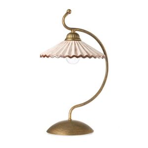 STOLNÍ LAMPA, E14, 23/34 cm obraz