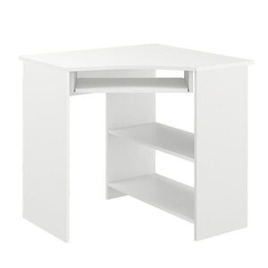 Vicco ROHOVÝ PSACÍ STŮL Odin Bílá 83 x 76 cm obraz