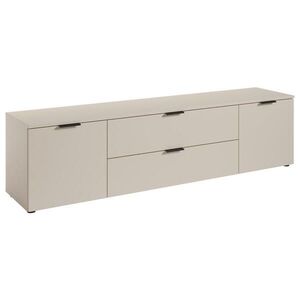 Carryhome NÍZKÁ KOMODA, kašmírová, 180/47/40 cm obraz
