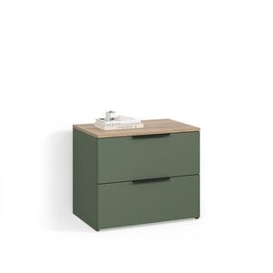 Livinity® KREDENC Piave Zelená 60 x 50 cm se 2 zásuvkami obraz
