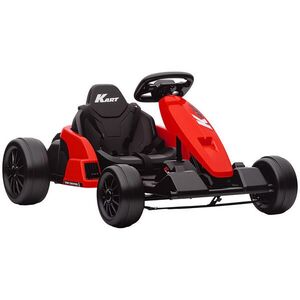 AIYAPLAY DĚTSKÝ ELEKTRICKÝ GOKART Drift Kart Nastavitelná sedačka 24 V 6–18 km/h obraz