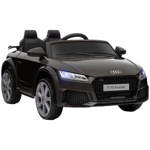 HOMCOM DĚTSKÉ elektrické auto 12 V s dálkovým ovládáním 2, 4 GHz, hudbou, černé obraz