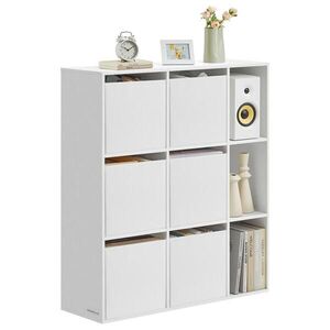 Boxxx REGÁL, bílá, 83/91, 8/27 cm obraz