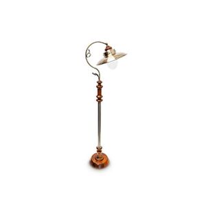 Relaxdays LAMPA Mosaz výška 175 cm stojací obraz