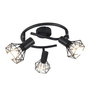 Nettlife STROPNÍ BODOVÉ SVÍTIDLO Field 3žárovkové 20/25/28 cm obraz