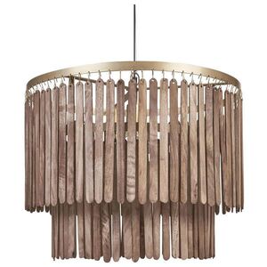 Beliani ZÁVĚSNÉ SVÍTIDLO Kaveri 60/60/146 cm obraz