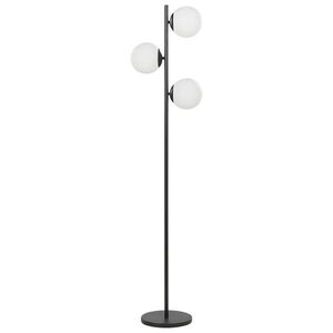 Beliani STOJACÍ LAMPA Černá 153 cm Wadi obraz