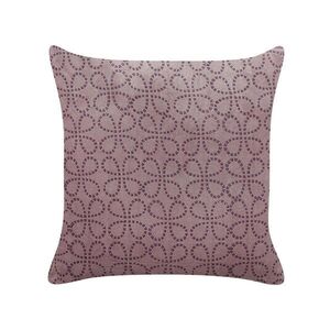 Beliani DEKORATIVNÍ POLŠTÁŘ Růžový 45/45 cm Larkspur obraz